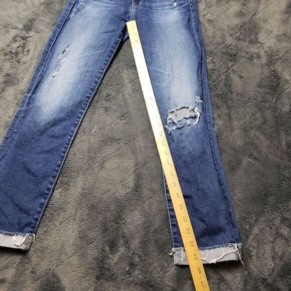 AG Adriano Goldschmied Prima Roll Up Cigarette Roll Up Jeans 27R - Picture 10 of 15